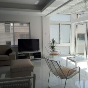 For Rent – 3 bedroom luxury first line sea view apartment in Tourist area, Limassol