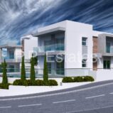 For Sale – 3 bedroom brand new detached house with sea views in Parekklisia, Limassol