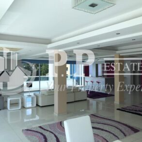 For Rent - Spectacular 6 bedroom penthouse in gated complex opposite the seafront in Agios Tychonas, Limassol