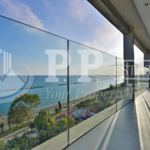 For Rent - 2 bedroom 2 bathroom beachfront apartment with unobstructed sea view in Amathus, Limassol