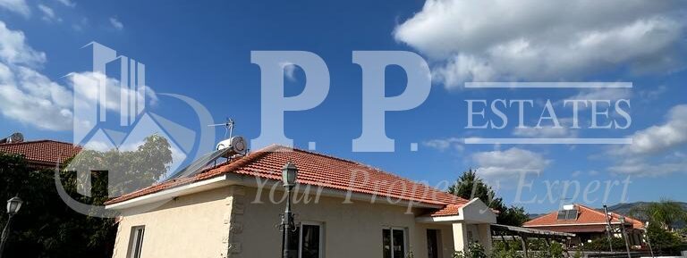 For Sale – Bargain price detached 2 bedroom bungalow with garden in Pyrgos, Limassol