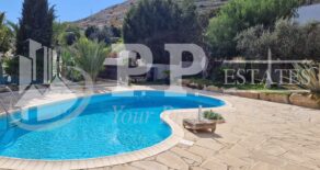 For Rent – 3 bedroom detached house with swimming pool in Germasogeia village, Limassol
