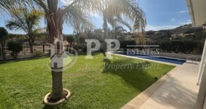 For Sale – 4 bedroom detached house plus guest quarters, with garden and swimming pool in Parekklisia, Limassol