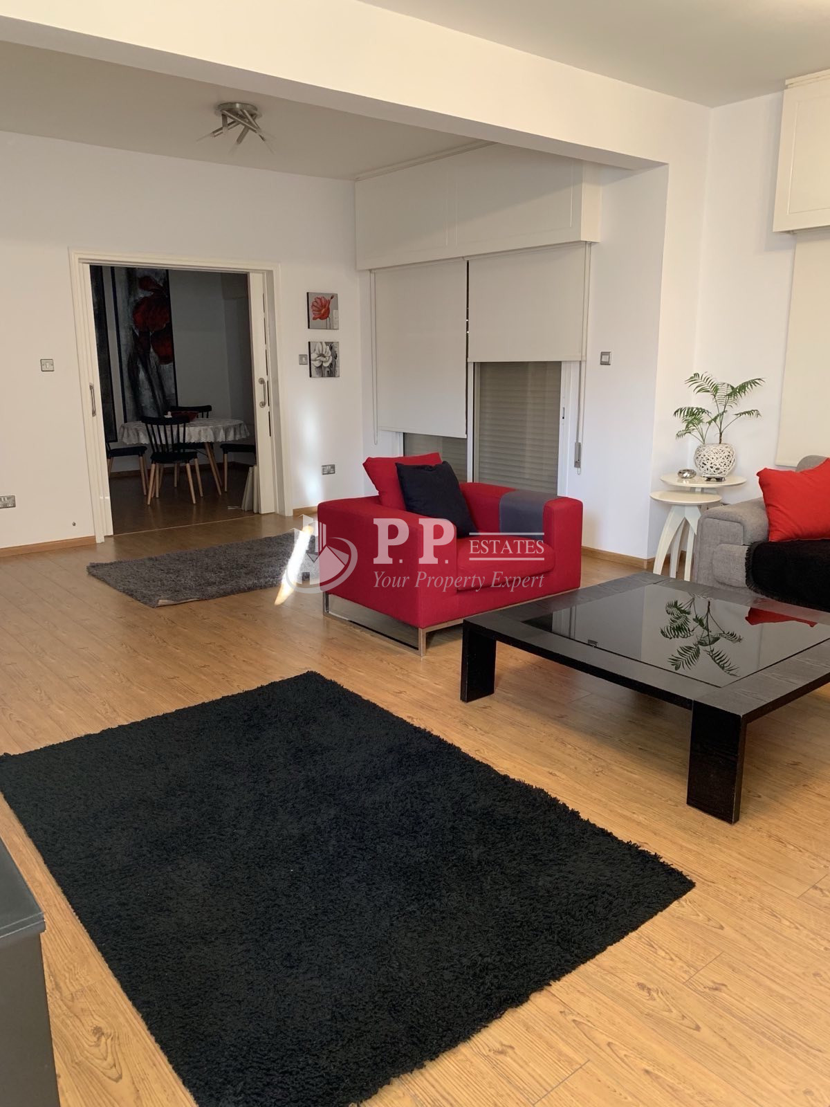 For Rent - 3 bedroom luxury furnished first floor house in Mesa Geitonia, Limassol