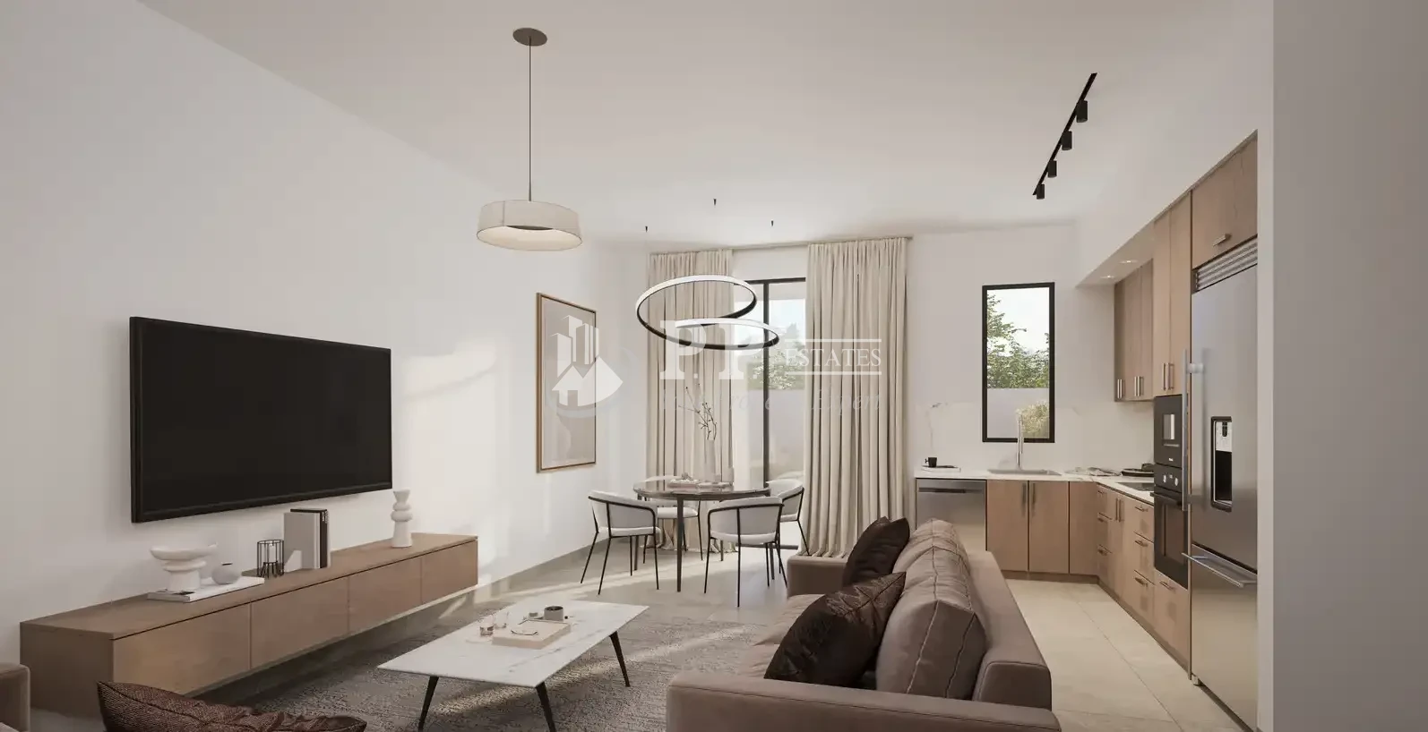 For Sale - Brand new 2 bedroom ground floor house in gated complex in Parekklisia, Limassol